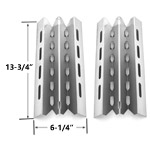 2 Pack Replacement Stainless Steel Heat Plate for Broil King, Broil-Mate, Huntington and Sterling Gas Grill Models