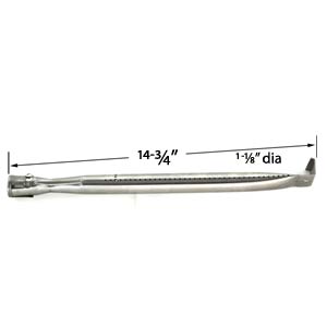 Replacement Stainless Steel Grill Burner for Bond GSF3016E, Brinkmann 810-1415-W, Grand Cafe, Grill Chef and Kenmore Gas Grill Models